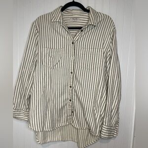 Madewell 100% cotton button up